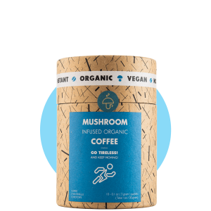 Go Tireless – organic instant coffee & Cordyceps and Chanterelle