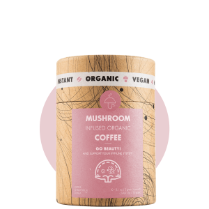 Go Beauty – organic instant coffee with Lions's Mane and Reishi